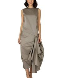 STAUD - Viola Sleeveless Dress - Lyst