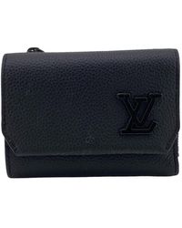 Louis Vuitton - Pilot Case Leather Wallet (pre-owned) - Lyst