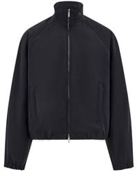 Ferragamo - Nylon Sport Jacket, Brand Size 50 Us - Lyst