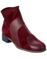 Arche - Twizig Suede & Leather Bootie - Lyst