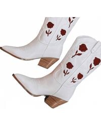 Billini - Arden Roses Western Boot - Lyst