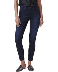 PAIGE - Margot High Rise Ultra Skinny Ankle Jean - Lyst
