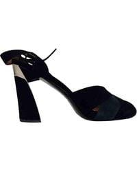 Marni - Ribbon Strap Peep-Toe Pumps - Lyst
