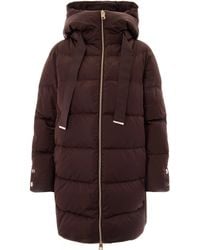 Herno - Long Hooded Puffer Coat - Lyst