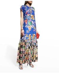 Johnny Was - Dress Alba Sky Flower 100% Rayon (Slip) - Lyst