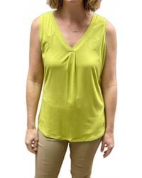 Marble - Pleat Tank Top - Lyst