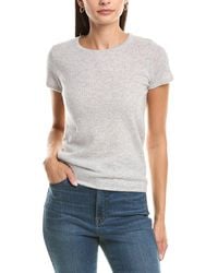 InCashmere - Crewneck Cashmere Shirt - Lyst