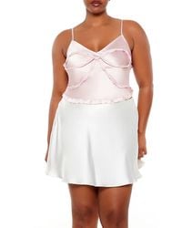 Forever 21 - Plus Size Bow Cropped Cami - Lyst