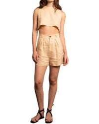 Parentesi - Eliza High Waist Short - Lyst