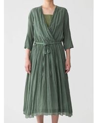 Pas De Calais - Botanical Dye Belted Dress - Lyst