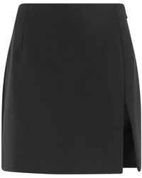 ANDAMANE - Gioia Splitted Mini Skirt - Lyst
