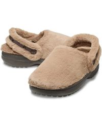 Crocs™ - Classic Unfurgettable 211116-2Jj Clogs Faux Fur Slipper Jax2091 - Lyst