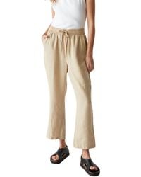 Michael Stars - Nolan Pull On Linen Pants - Lyst