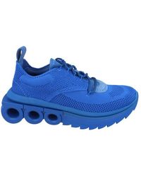 Ferragamo - Ferragamo Nima Technical Knit Running Sneakers - Lyst