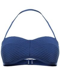 Seafolly - Solid Quilted Bustier Bikini Top - Lyst