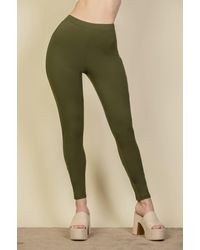 TRUEDAMES - Solid High Waist Legging - Lyst