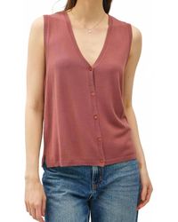 Be Cool - Brynne V-Neck Sweater Vest - Lyst