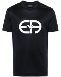 Emporio Armani - Logo T-Shirt - Lyst