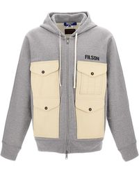 Junya Watanabe - Utility Cotton Jacket With Drawstring Hood And Pocketed Design - Lyst