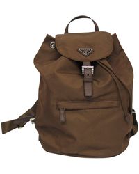 Prada - Synthetic Backpack Bag (pre-owned) - Lyst