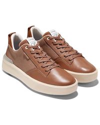 Cole Haan - Crandpro Crew Faux Leather Lifestyle Casual And Fashion Sneakers - Lyst