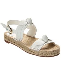 Alexandre Birman - Clarita Leather Espadrille Sandal - Lyst