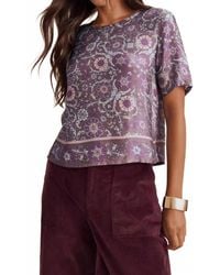 Splendid - Short Sleeve Top - Lyst