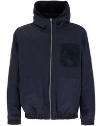 Arma - Dark Reversible Jacket With Hood - Lyst