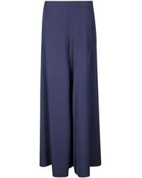 Stefano Mortari - Wide-Leg Trousers With Side Zip Closure - Lyst