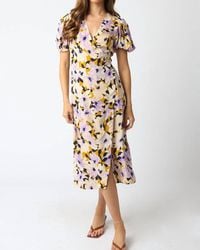 Olivaceous - Camila Floral Dress - Lyst