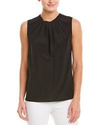 Michael Kors - Collection Silk-blend Top - Lyst