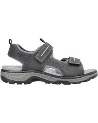 Rieker - Clemens 61 Synthetic Leather Sandal - Lyst