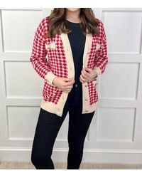 Jess Lea - Welcome To New York Houndstooth Sweater - Lyst