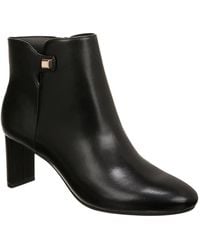 Alfani - Paam Boots Leather Almond Toe Ankle Bootie Lion391 - Lyst