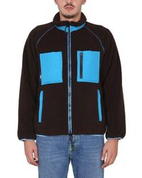 MSGM - Textured High Neck Jacket - Lyst