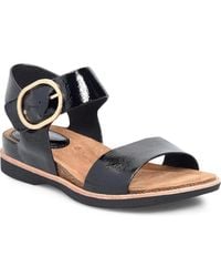 Söfft - Bali Sandals Patent Leather Adjustable Strap Ver1239 - Lyst