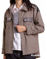 Umgee - Tweed Collared Jacket - Lyst