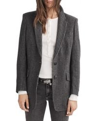 Rag & Bone - 'Sa Charles Italian Wool Blazer - Lyst