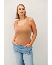 Be Cool - Basic Scoop Neck Tank - Lyst