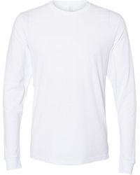 Next Level - Sueded Long Sleeve T-Shirt - Lyst