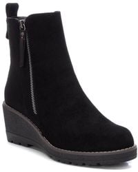 Xti - Suede Booties By - Lyst