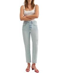 DAZE - Straight Up Straight Leg Jean - Lyst