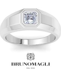 Bruno Magli - 1 Carat Lab Grown Diamond Solitaire Ring - Lyst