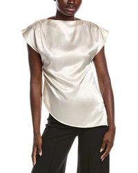 Gracia - Asymmetrical Side Pleats Top - Lyst