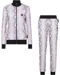 Philipp Plein - Triacetate Jogging Tracksuit: Top/Trousers Pitone - Lyst