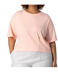 Champion - French Terry Tailored Crewneck Tee - Lyst