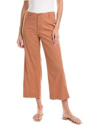 Michael Stars - Geraldine Straight Leg Linen-Blend Pant - Lyst