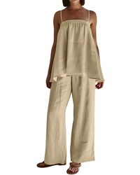 CAMILA BLANCO - 2Pc Top & Pant Set - Lyst