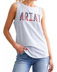 Ariat - Pride Sleeveless Tank Top - Lyst