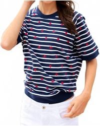 Shiraleah - Stars Stripes Short Sleeve Sweatshirt - Lyst